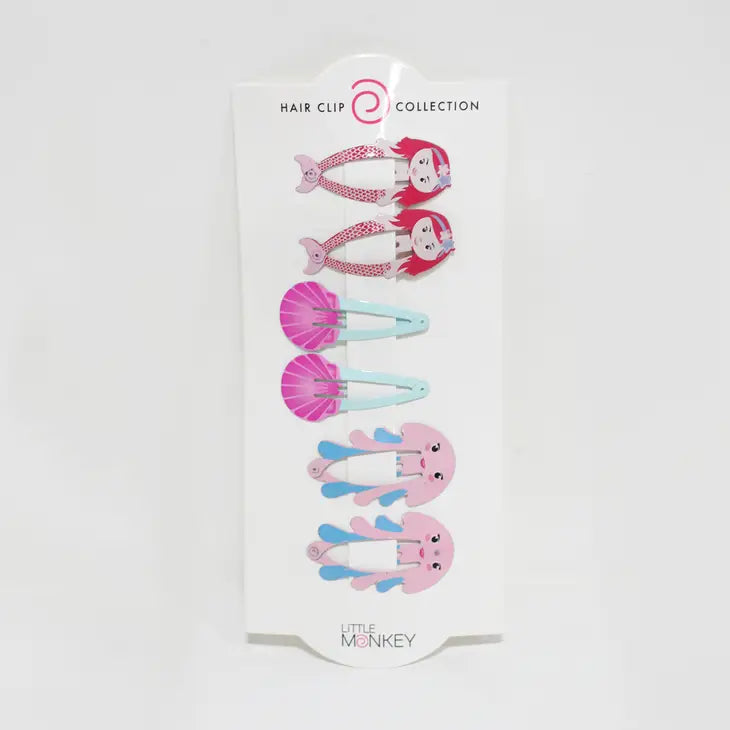 Mermaid Love Hair Clips