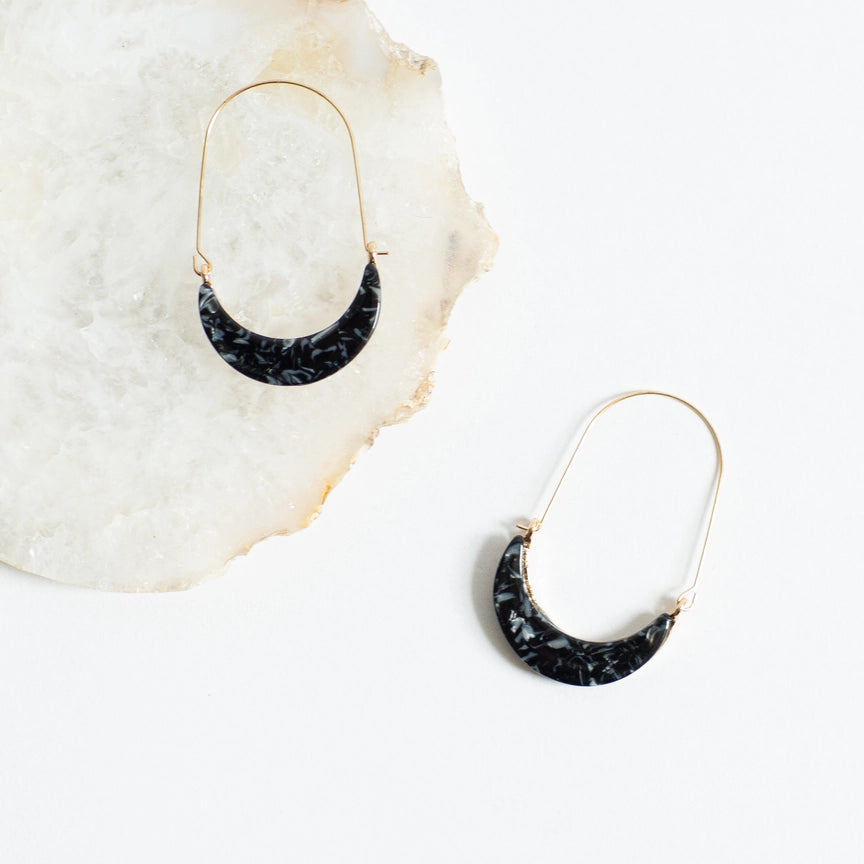 Olivia Earring Black