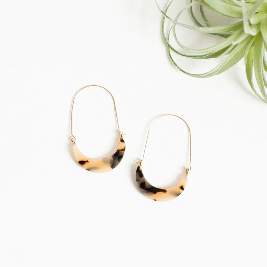 Olivia Earring Tortoise