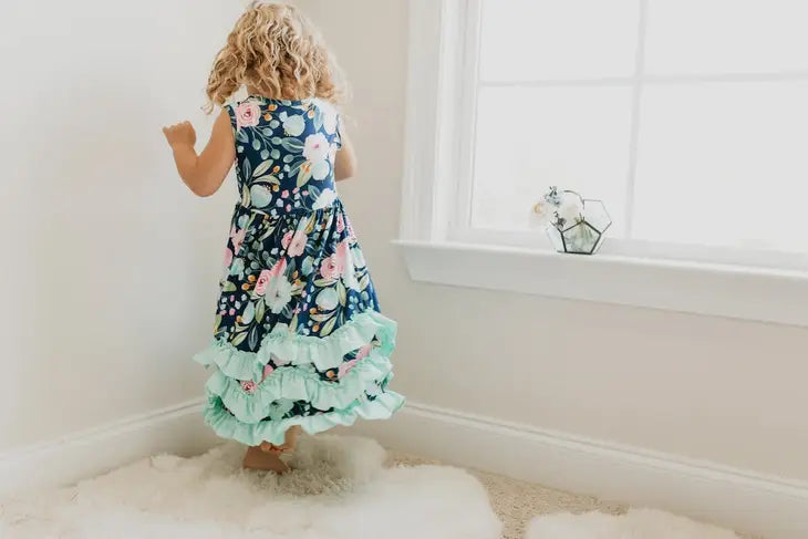 Brielle Floral Girls Dress