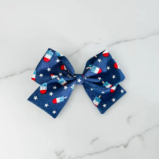 Red, White & Blue Bow
