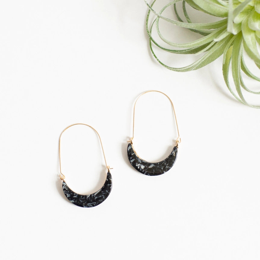 Olivia Earring Black