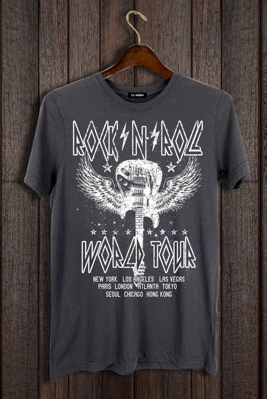 Rock N' Roll World Tour Tee - Plus