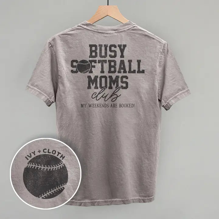 Preorder - Busy Softball Moms Club Tee