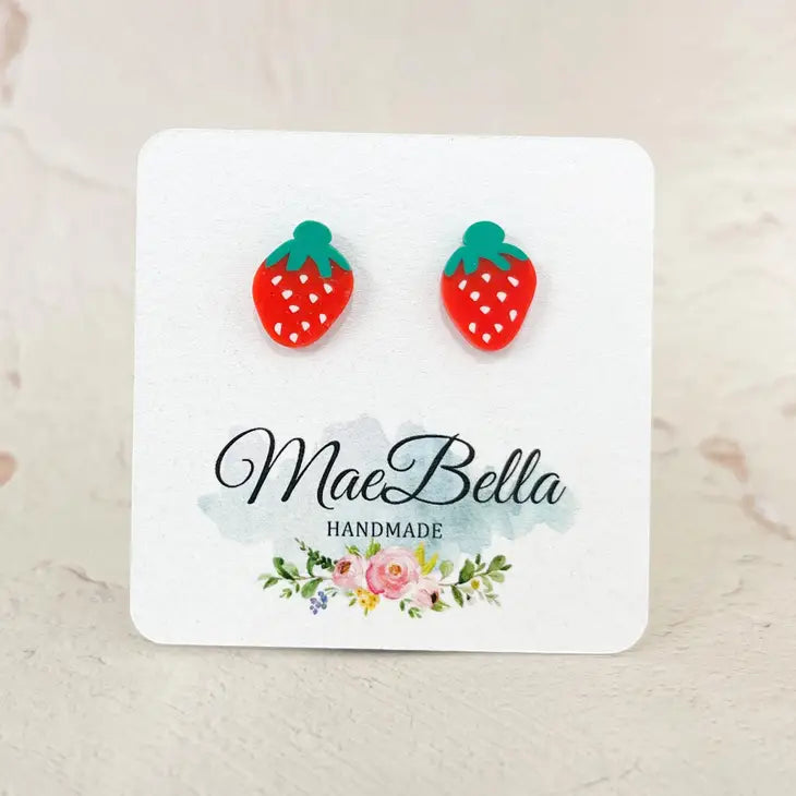 Strawberry Earrings