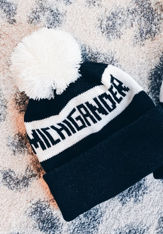 Black Michigander Winter Hat